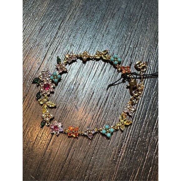 Kate Spade NWT bracelet New Bloom Flower Butterfly Bracelet - Picture 6 of 7